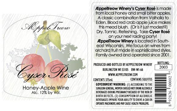 Cyser Rose' Crabapple Mead